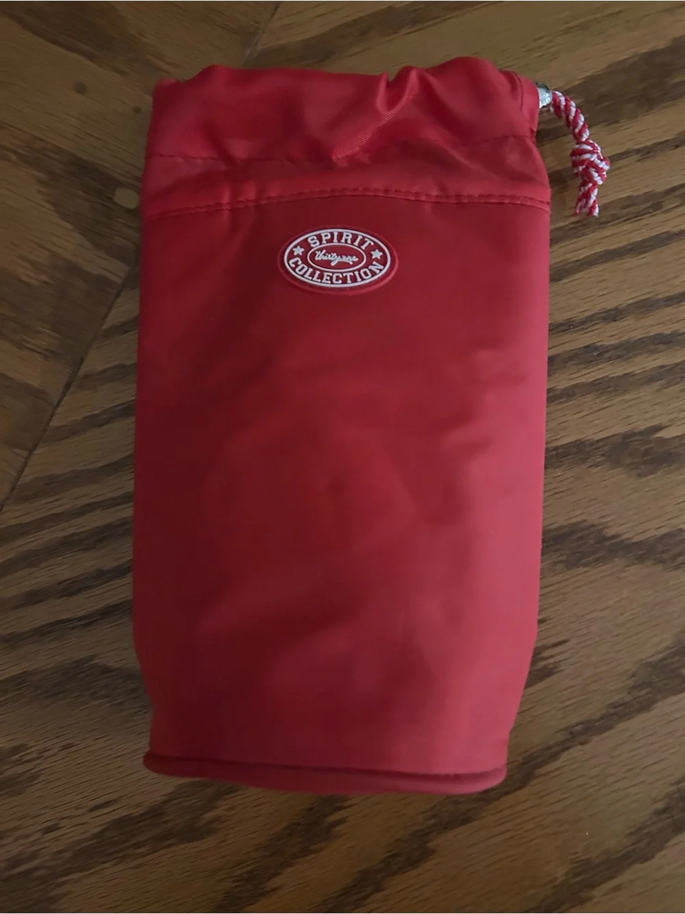Thirty-one Red Spirit Collection Drawstring Pouch - Picture 1 of 2